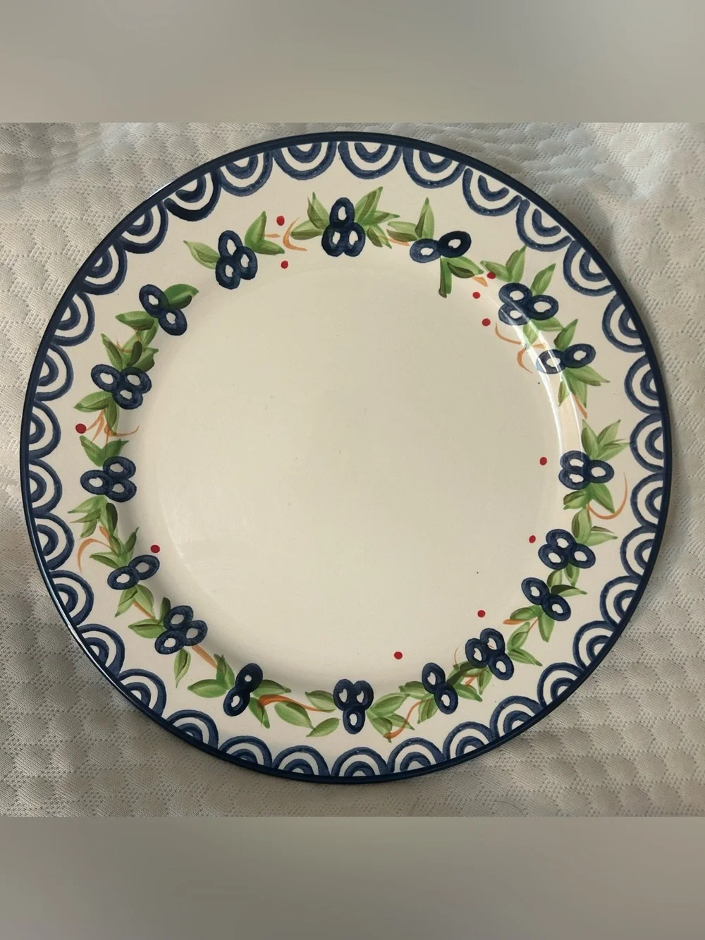 Vintage Pfaltzgraff Sommersby Dinner Plates (Set of 4)